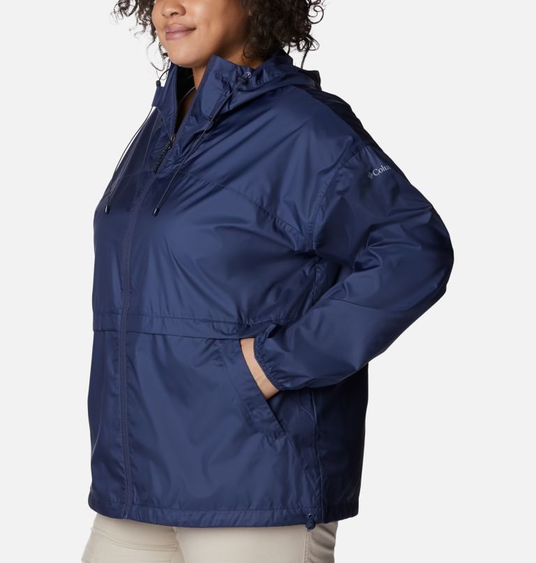 Women's Columbia Alpine Chill Windbreaker Jackets Navy | Plus Size CA-VL650